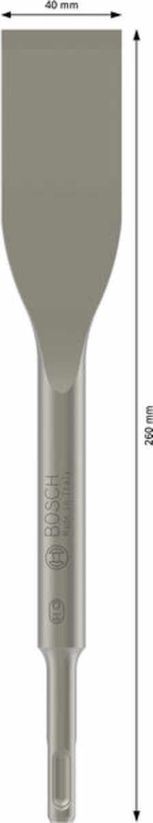 PRO SDS plus-5C Fliesenmeißel, 40 x 260 mm
