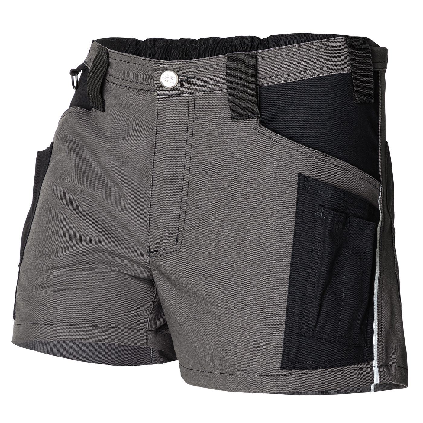 KÜBLER ACTIVIQ Shorts kurz anthrazit/schwarz Gr. 44