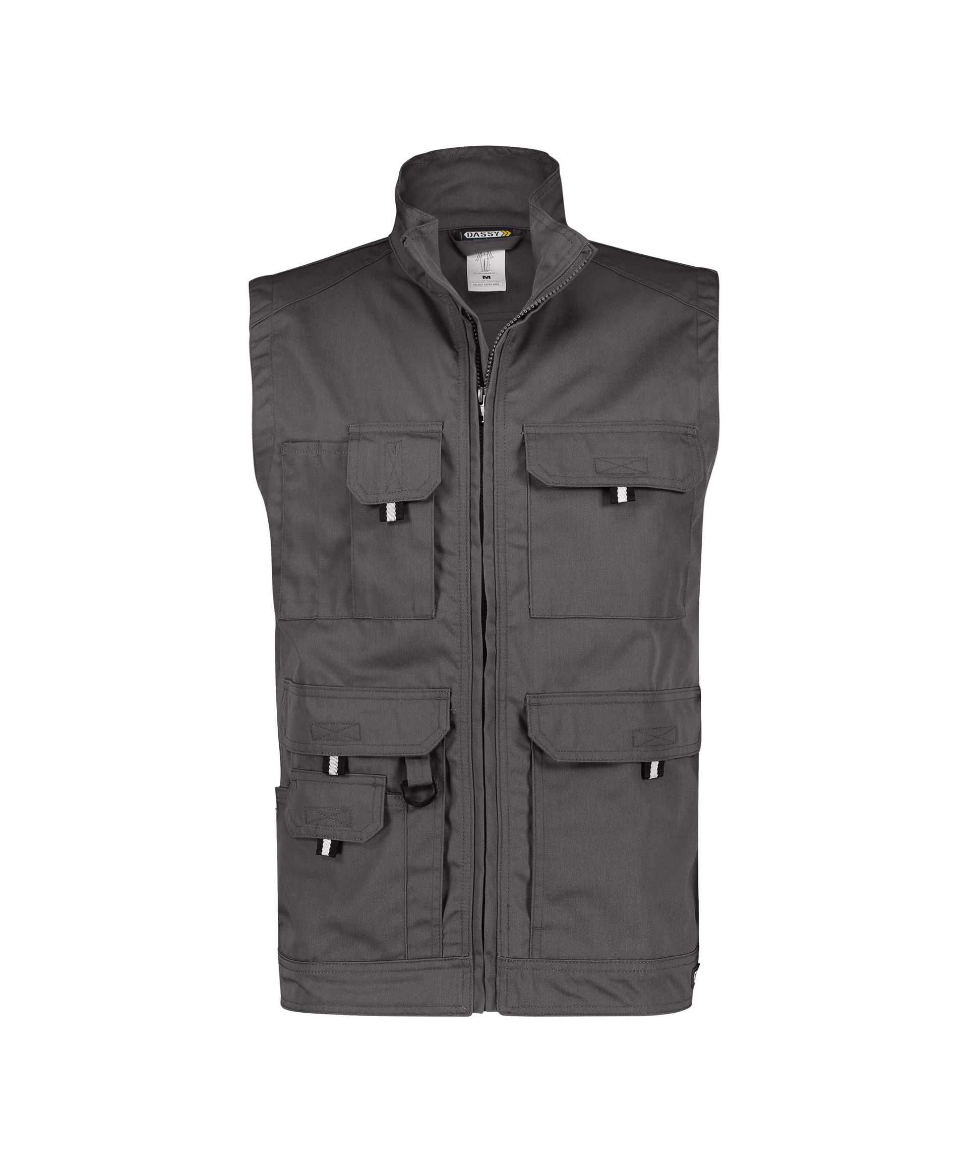 DASSY® Avila - Sommerweste - zementgrau, Gr. XS
