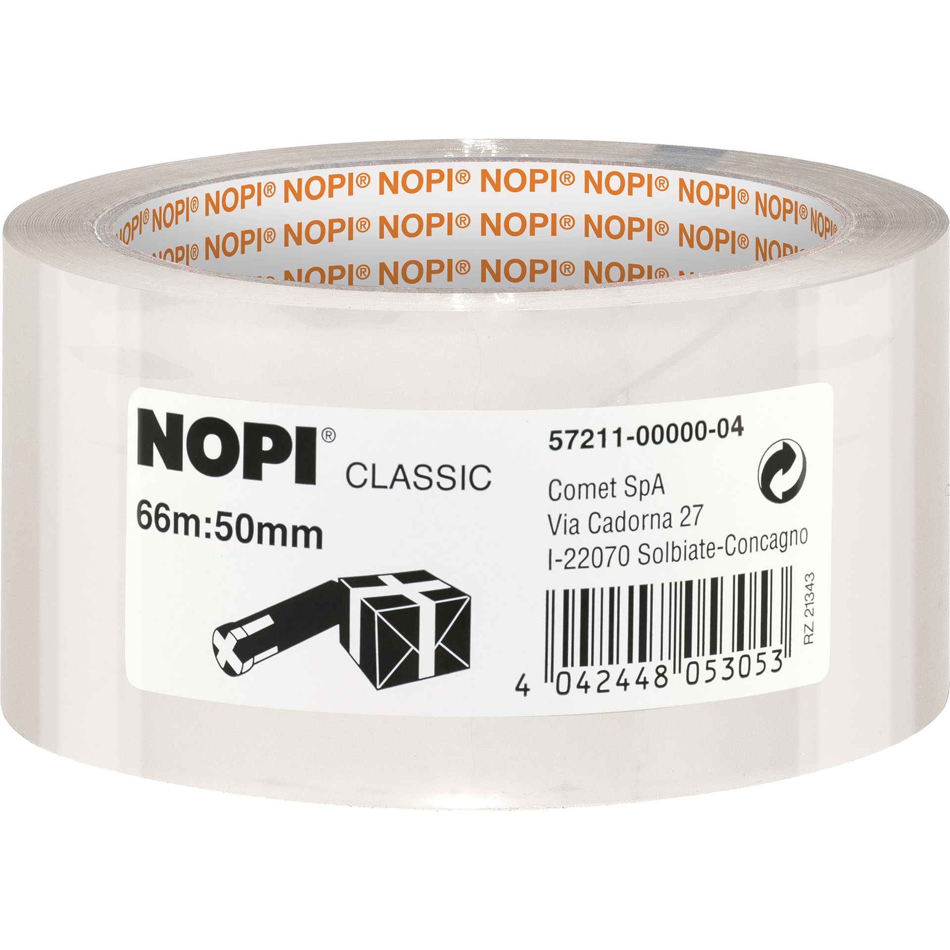 Packband Classic 50mmx66m transparent