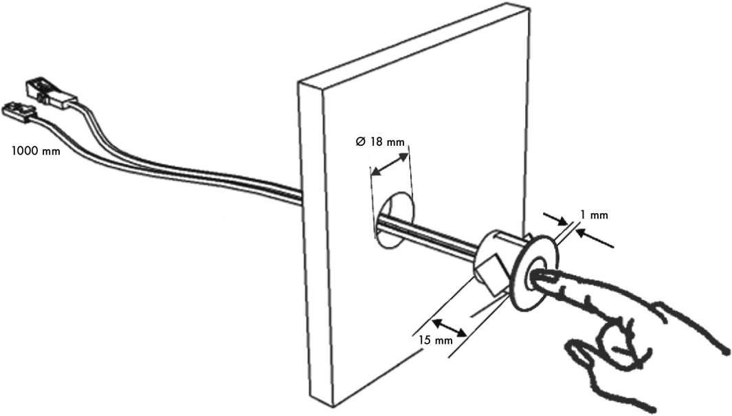 TOPFORM Einbau-Touch-Dimmer