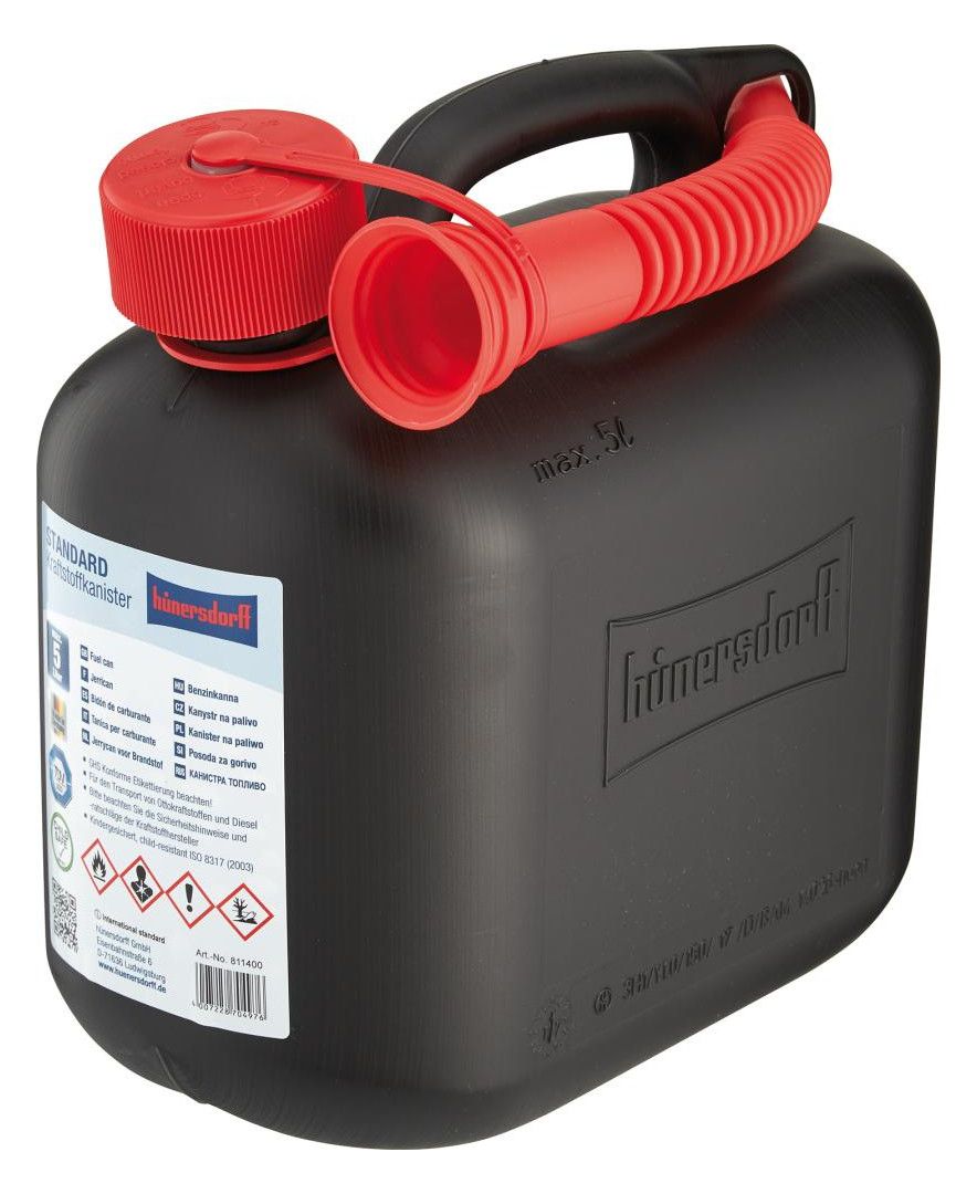 HD-PE-Benzinkanister, Standard