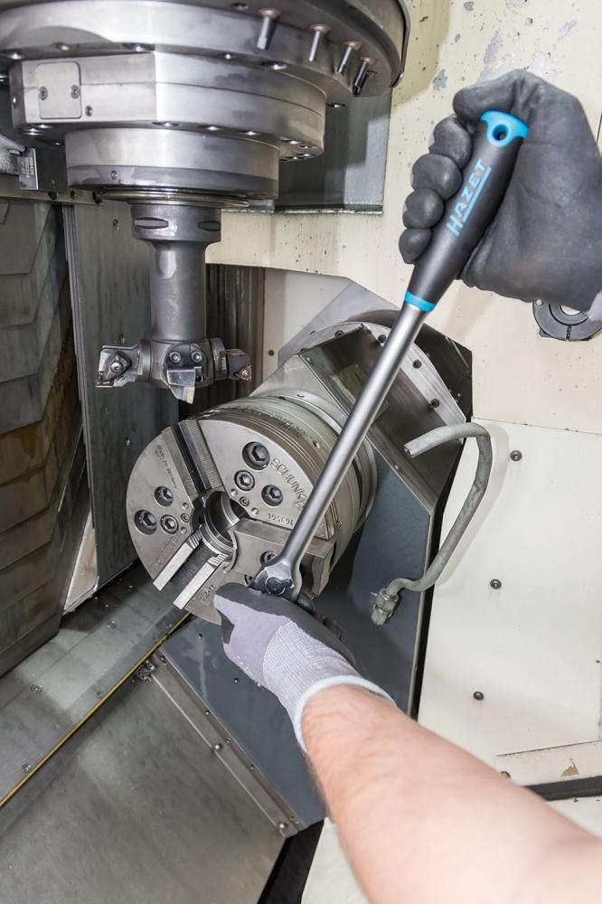 Hebel-Umschaltknarre 1/2"90Zähne 415mm 916HPL Hazet