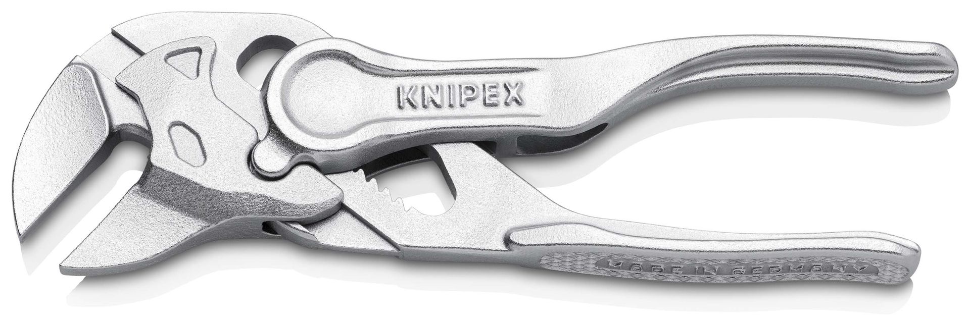 KNIPEX Zangenschlüssel XS aufgeprägte, raue Oberfläche