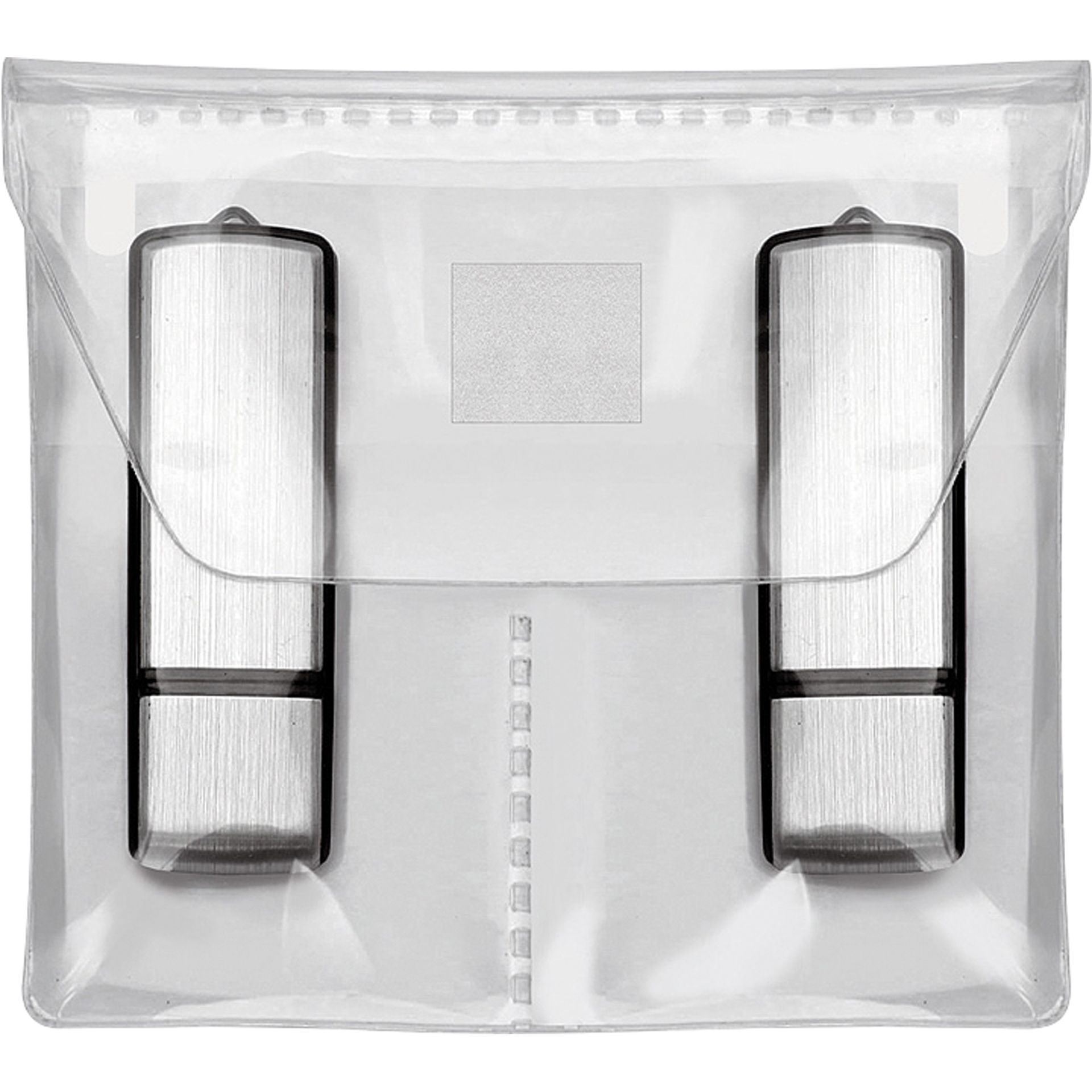 USB Stick-Hülle 10x10cm PP transparent 5 St./Pack