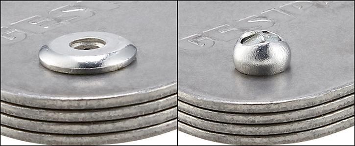 Blindniet Alu/Stahl Flachrundkopf 2,4x4mm GESIPA