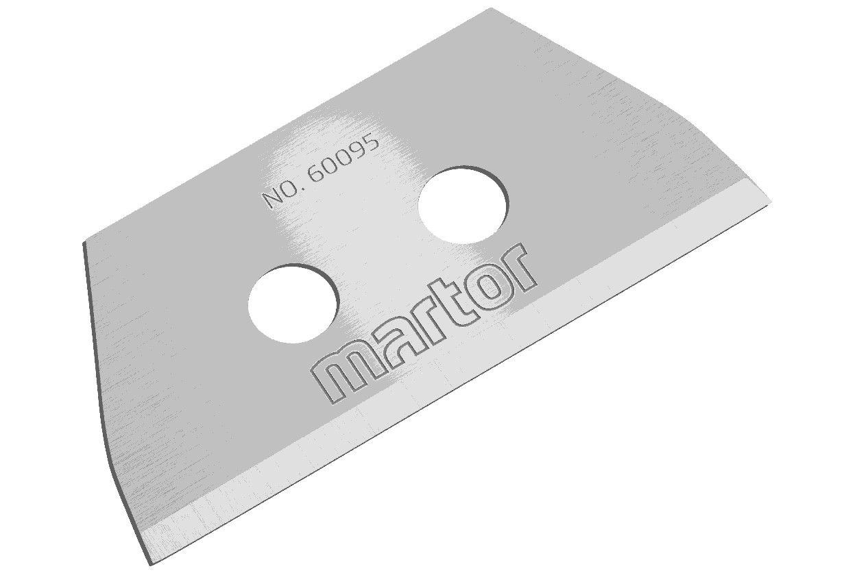 MARTOR Ersatzklinge TRAPEZKLINGE 60095 Breitschliff | 10 Stück
