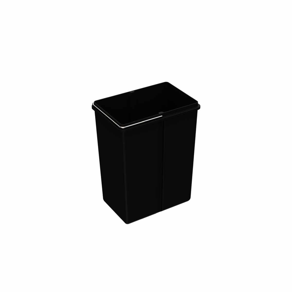 Eimer 8 l, Kunststoff, anthrazit, B x T x H 225 x