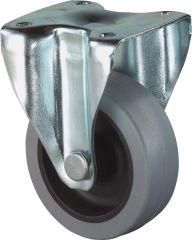 Bockrolle 80mm,A210 Platte,Gummirad,GL