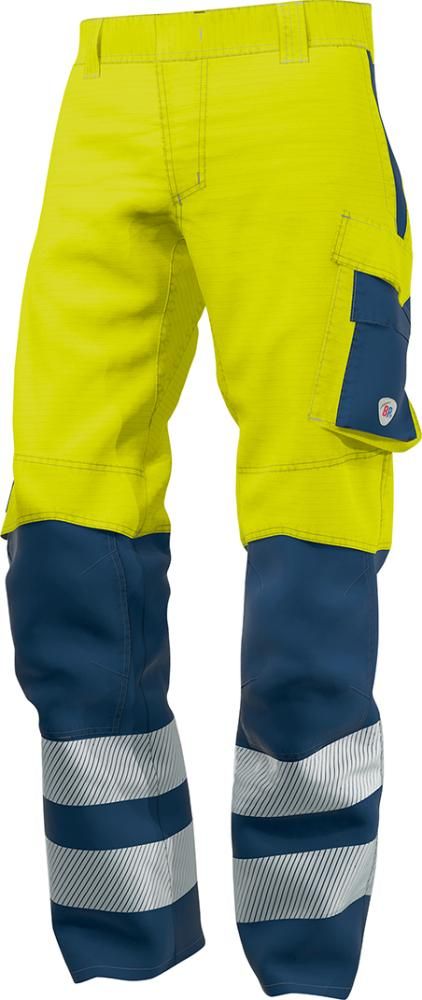 Arbeitshose 2206-590, warngelb/nachtblau, Gr.44 BP Multi Protect Plus