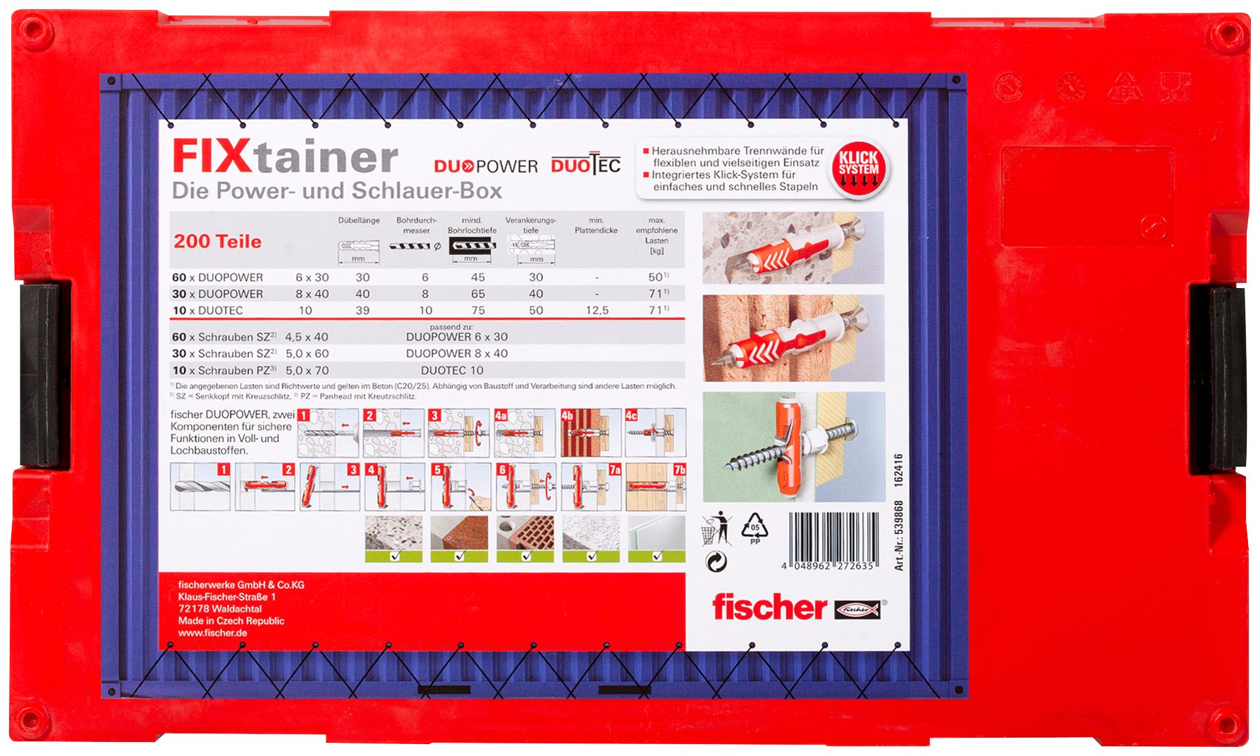 FISCHER FIXtainer