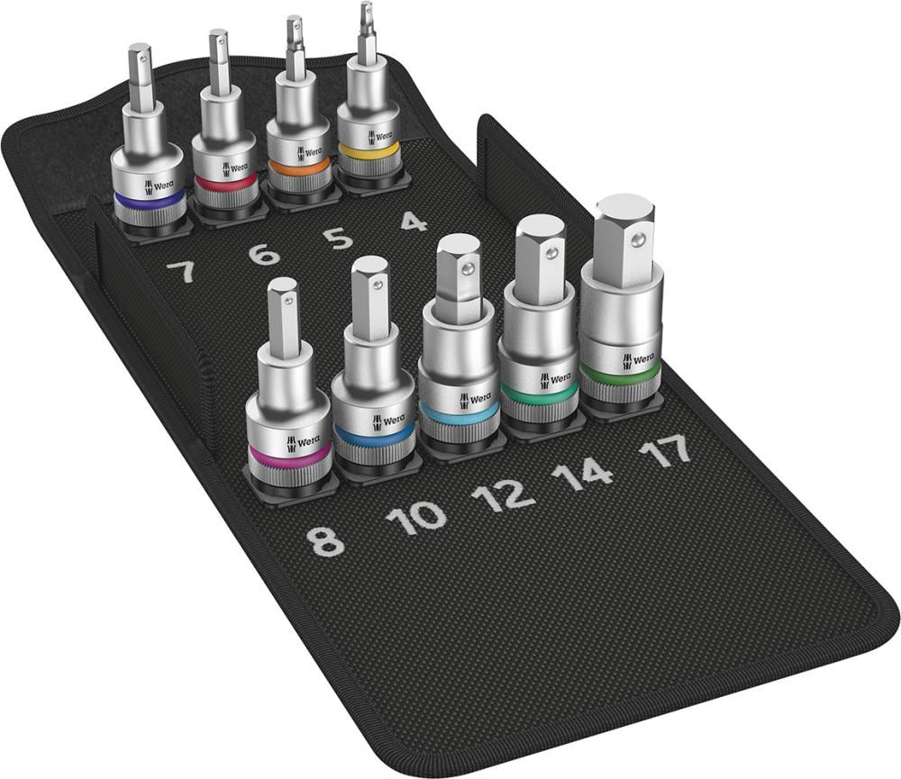 Wera Schraubendrehereinsatz- Satz 1/2"