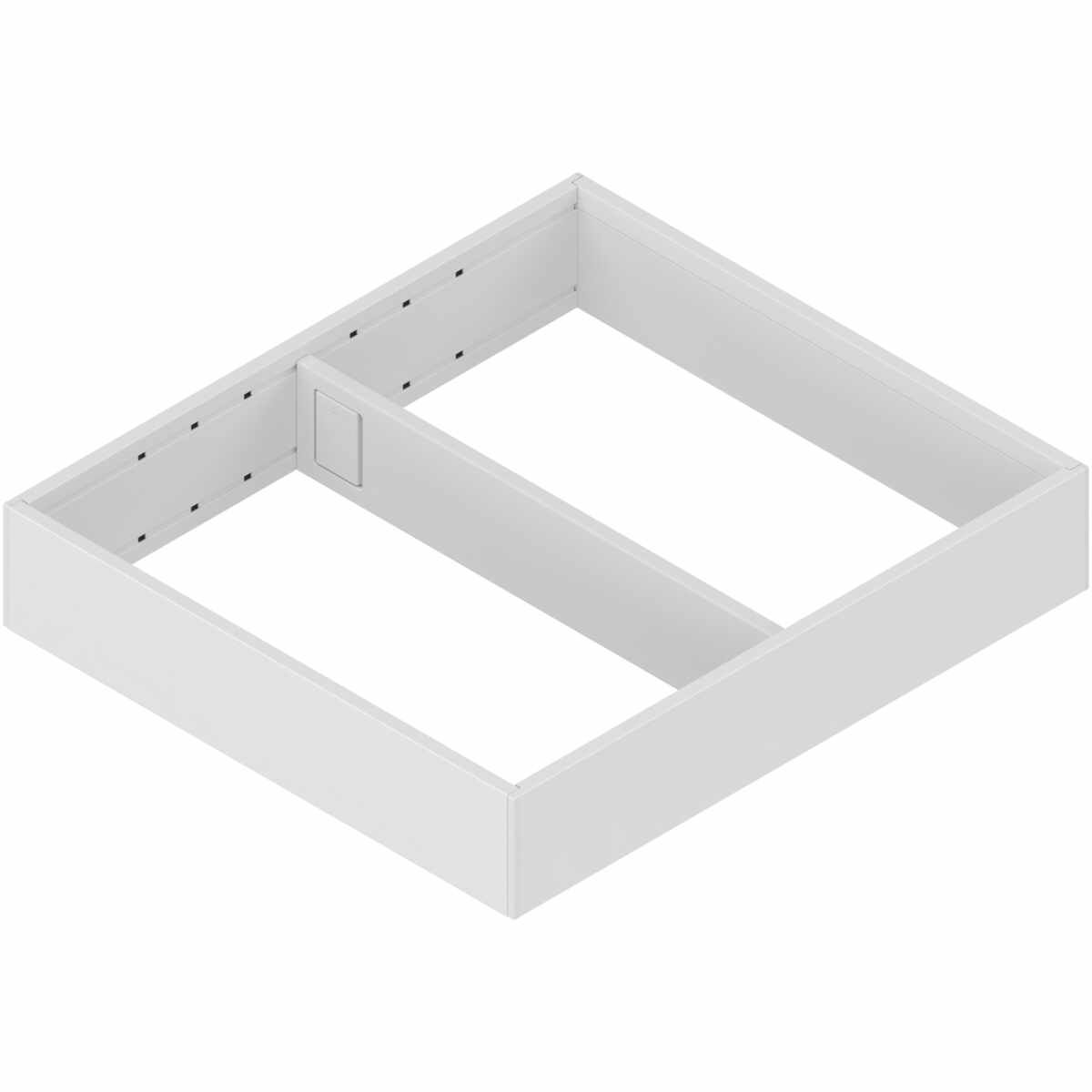 AMBIA-LINE Rahmen, für LEGRABOX/MERIVOBOX Schubkasten, Stahl, NL=300 mm, Breite=242 mm, seidenweiß matt
