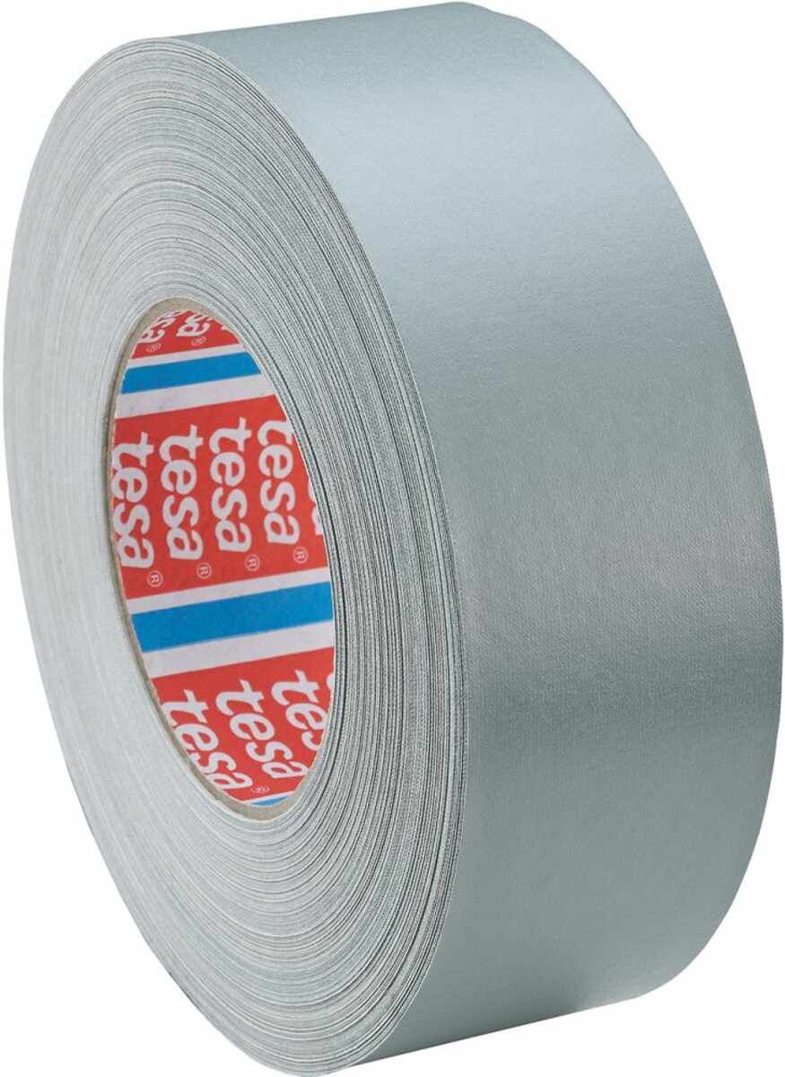 Gewebe-Klebeband 4651-55 kunststoffbeschichtet 50mmx50m grau tesa