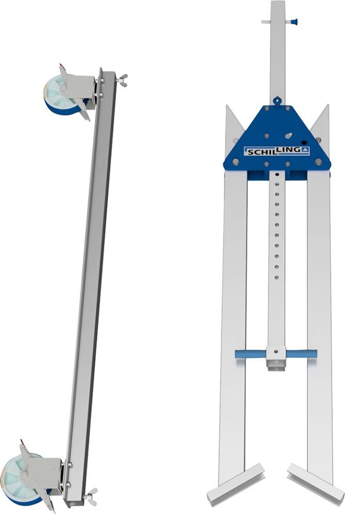 Aluportalkran fahrbar H1699-2099 mm 500 kg TL 4000 mm Alu-Einzel-Träger