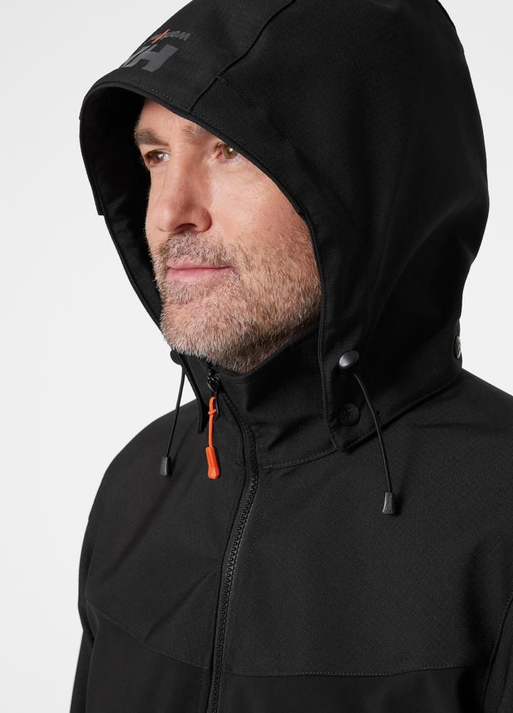 Softshelljacke Oxford, black, Gr.2XL
