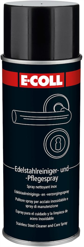 E-Coll Edelstahlreiniger und Pflegespray
