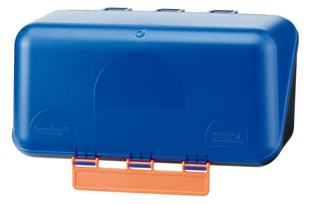 GEBRA SECU-Box: Mini, blau