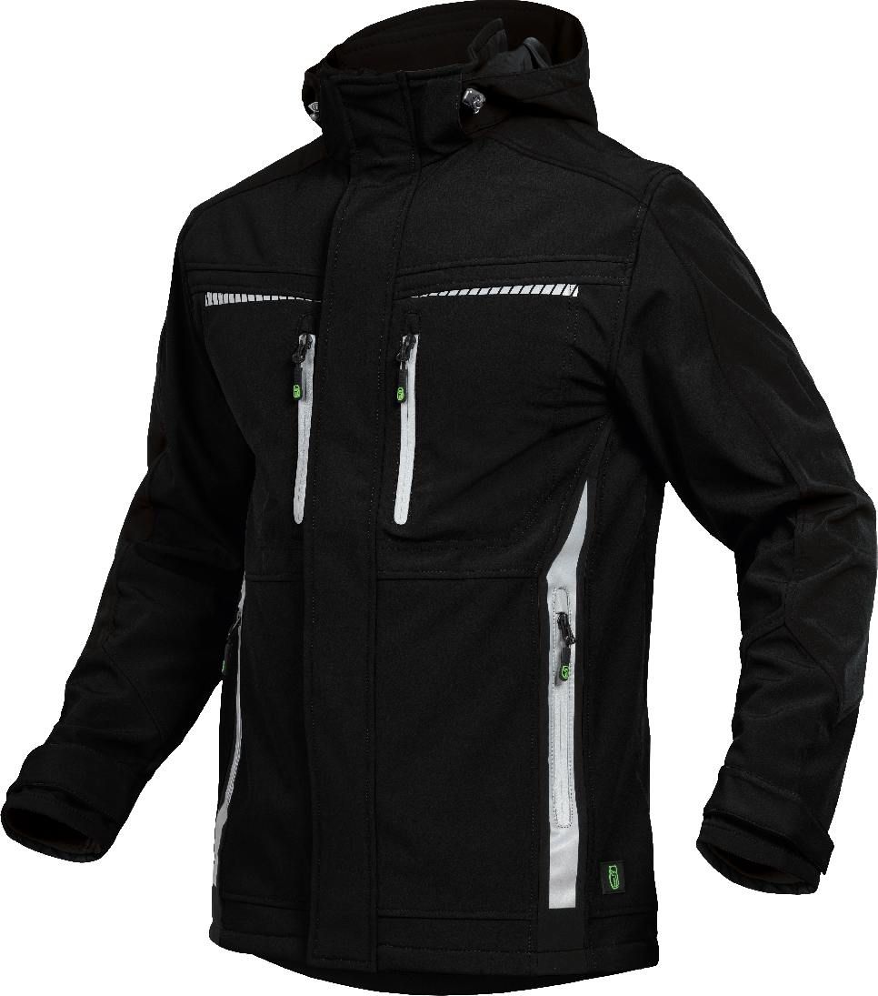 FLEXS05, Softshelljacke schwarz, 3XL