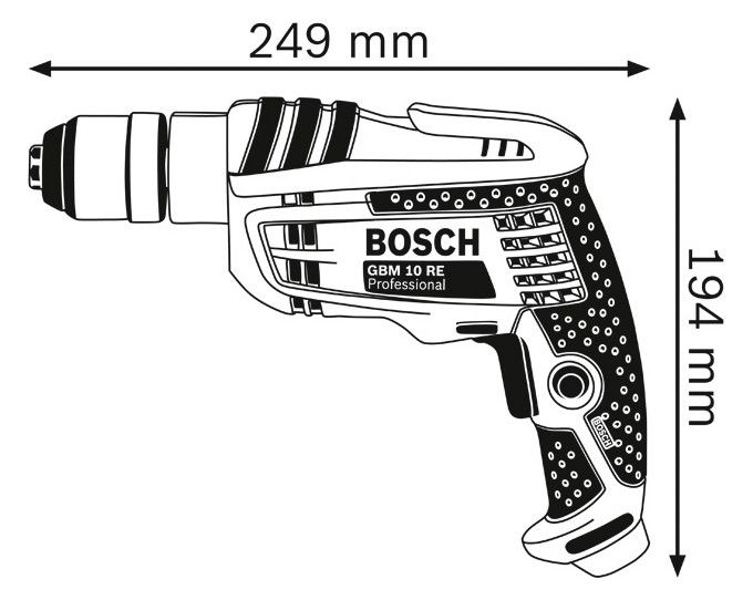 BOSCH Bohrmaschine im Karton