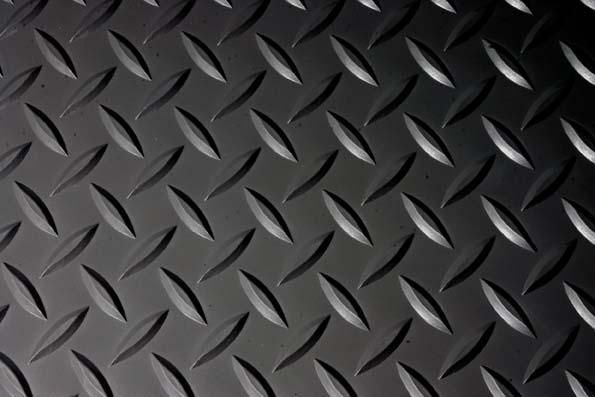 Anti-Ermüdungsmatte Deckplate B60xL90 cm schwarz COBA