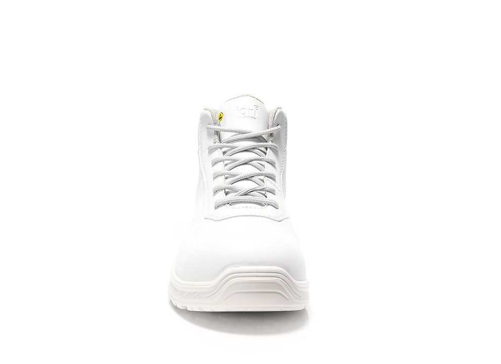Sicherheitsschnürstiefel jo_CLEAN Loop white Mid ESD S3S, Gr. 36