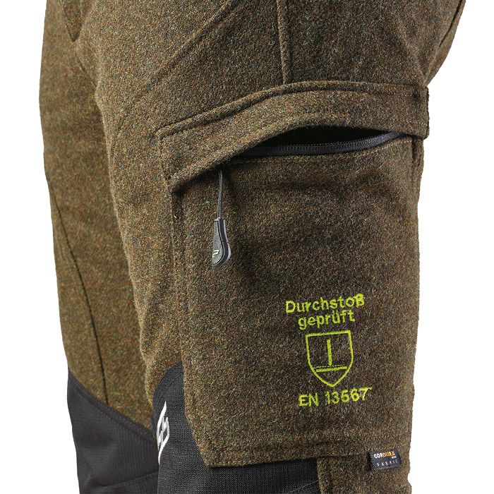 PSS X-treme Sauenschutzhose Protect Loden inkl. Jagd- und Outdoormesser