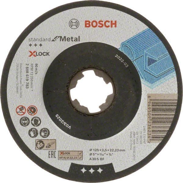 Bosch Trennscheibe Standard for Metal X-Lock