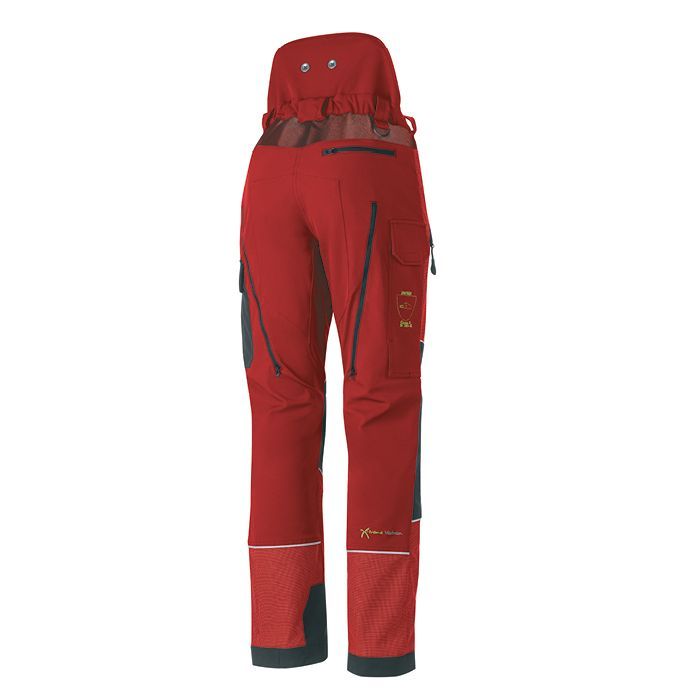 PSS Schnittschutzhose X-treme Vectran rot/schwarz - Gr. 106