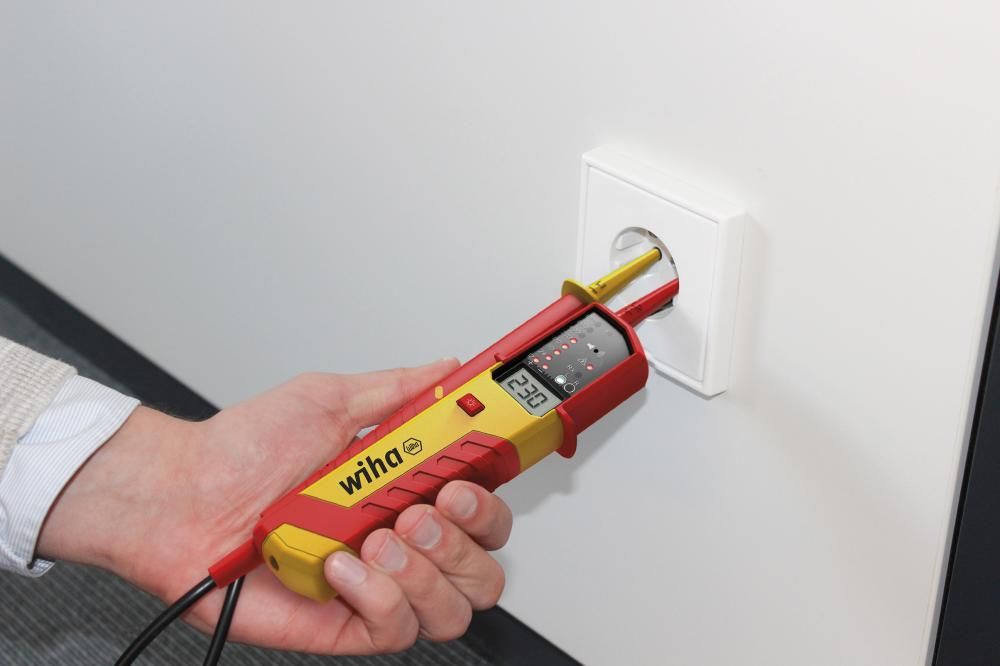 WIHA Spannungsprüfer 0,5-1000V AC/DC CAT IV 1000V