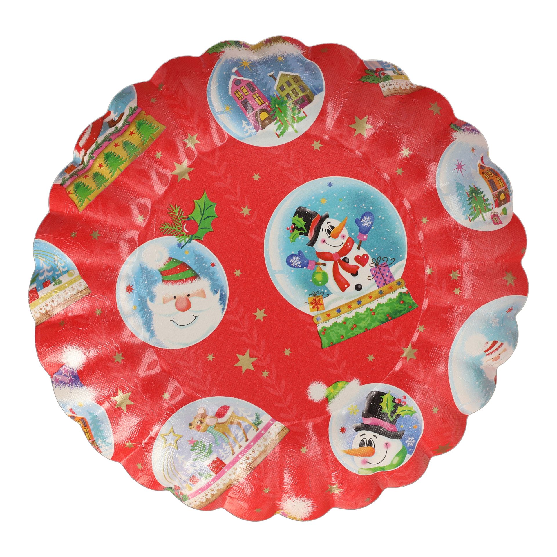 Präsentierschale Weihnachten 23cm sort 2St