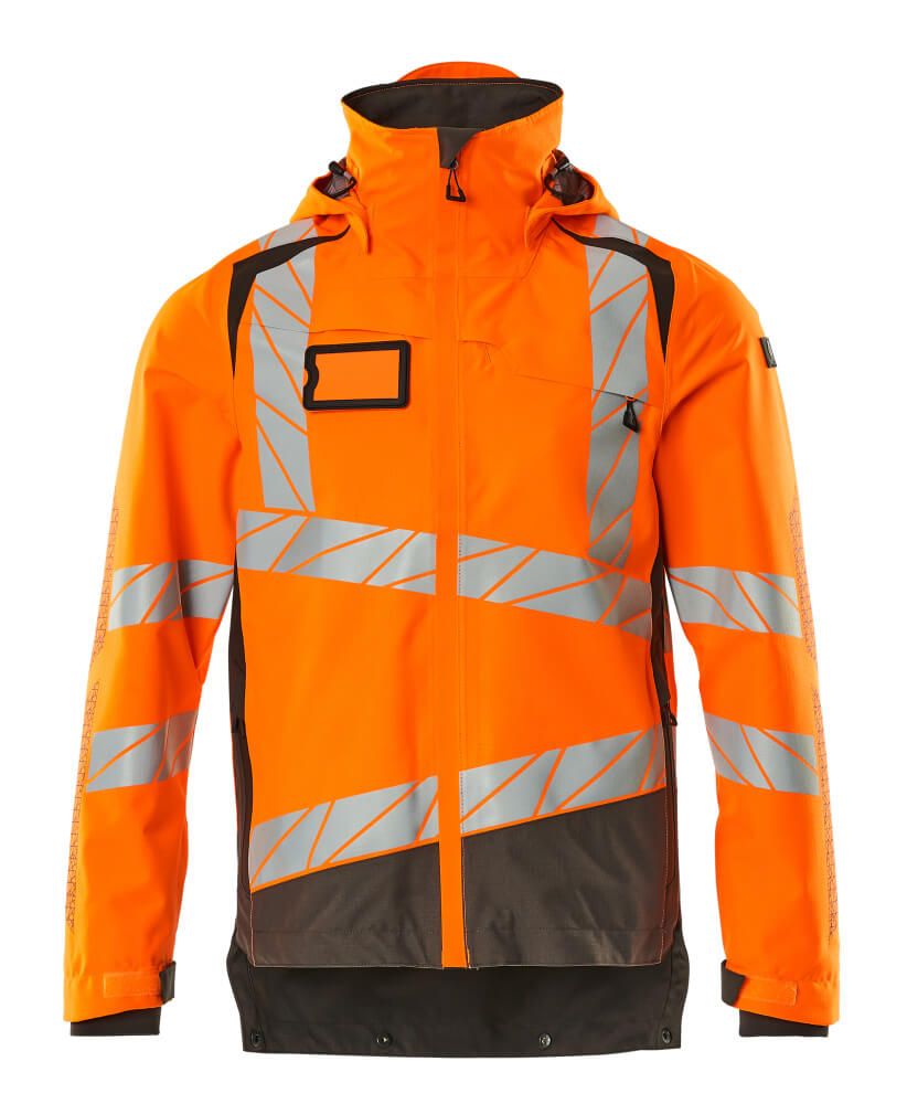 Hard Shell Jacke Hi-vis Orange/Dunkelanthrazit, XL