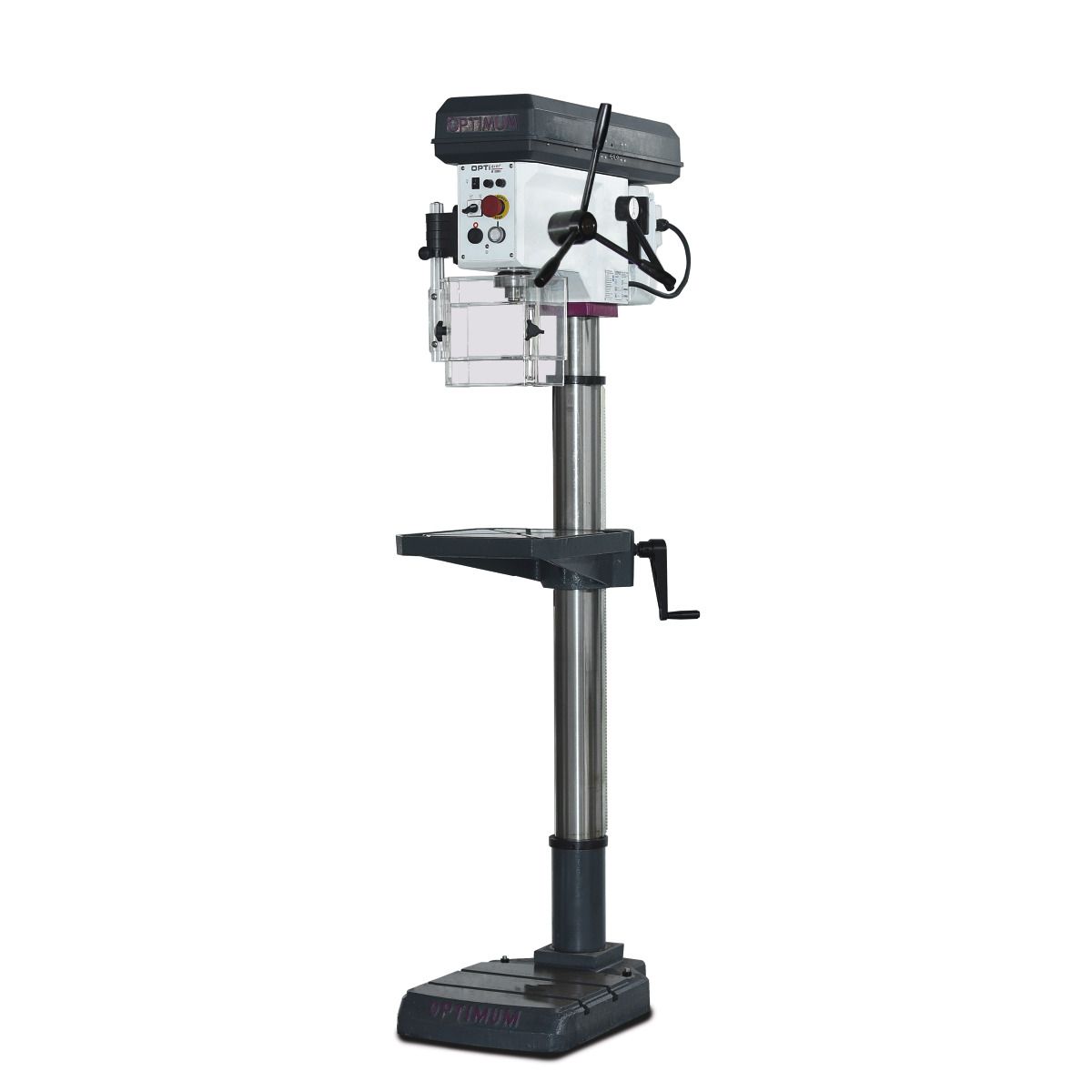 Säulenbohrmaschine Optimum OPTIdrill B 28H (400 V) Aktions-Set