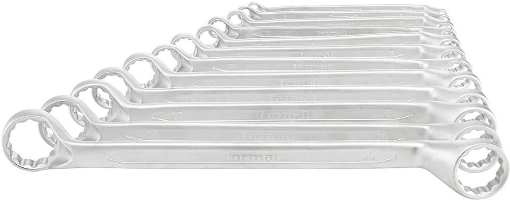 Doppelringschlüssel-Satz DIN838 6-32mm 12-teilig in Karton FORMAT