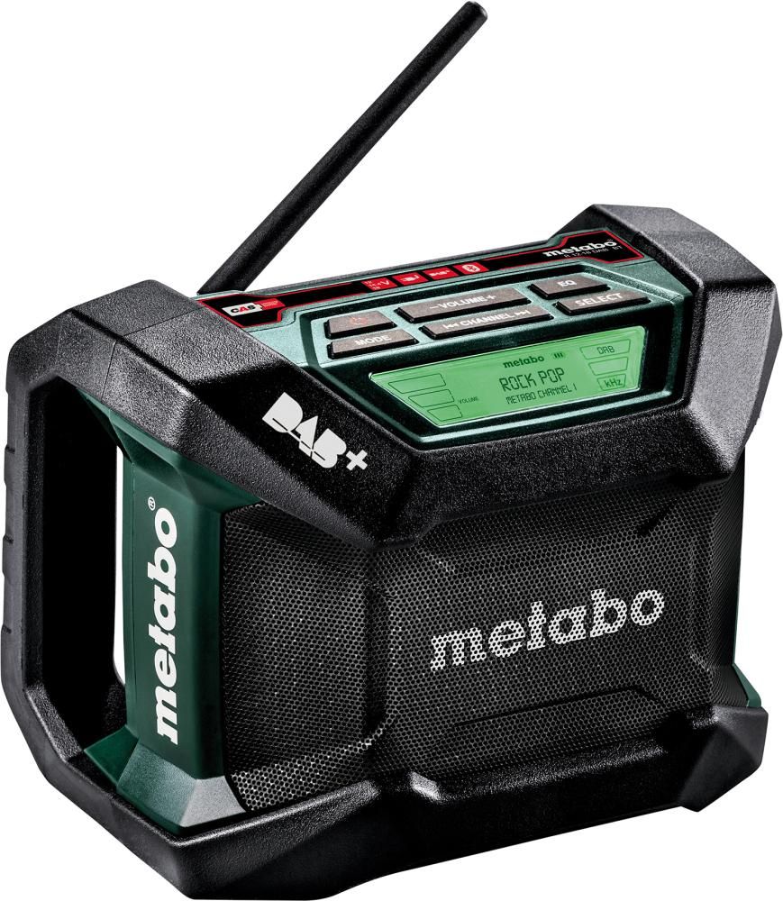 Baustellenradio solo R 12-18 DAB+BT Metabo ohne Akku ohne Ladegerät Karton