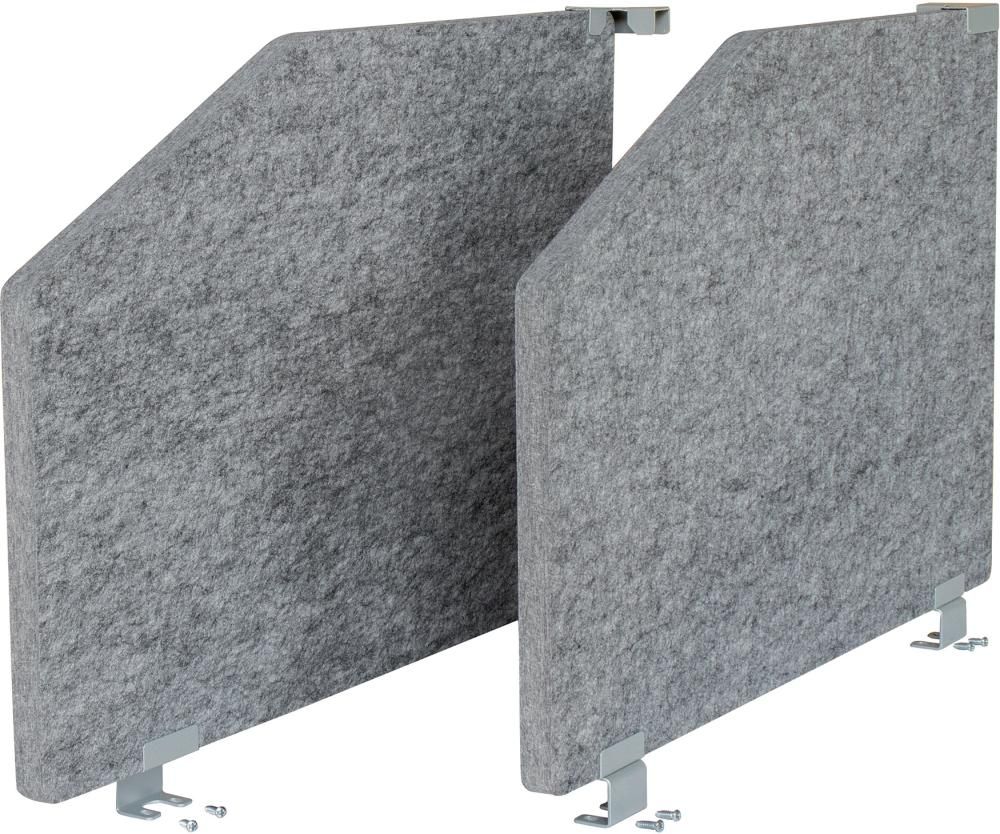 Akustik Mittelwand H500xB25 mm 1 Mittelwand inkl. Halter und Winkel