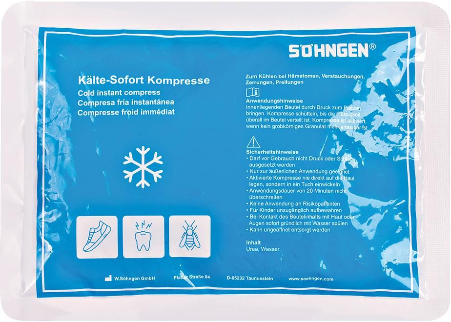 Kälte-Sofortkompresse, klein,ca. 21 x 15 cm