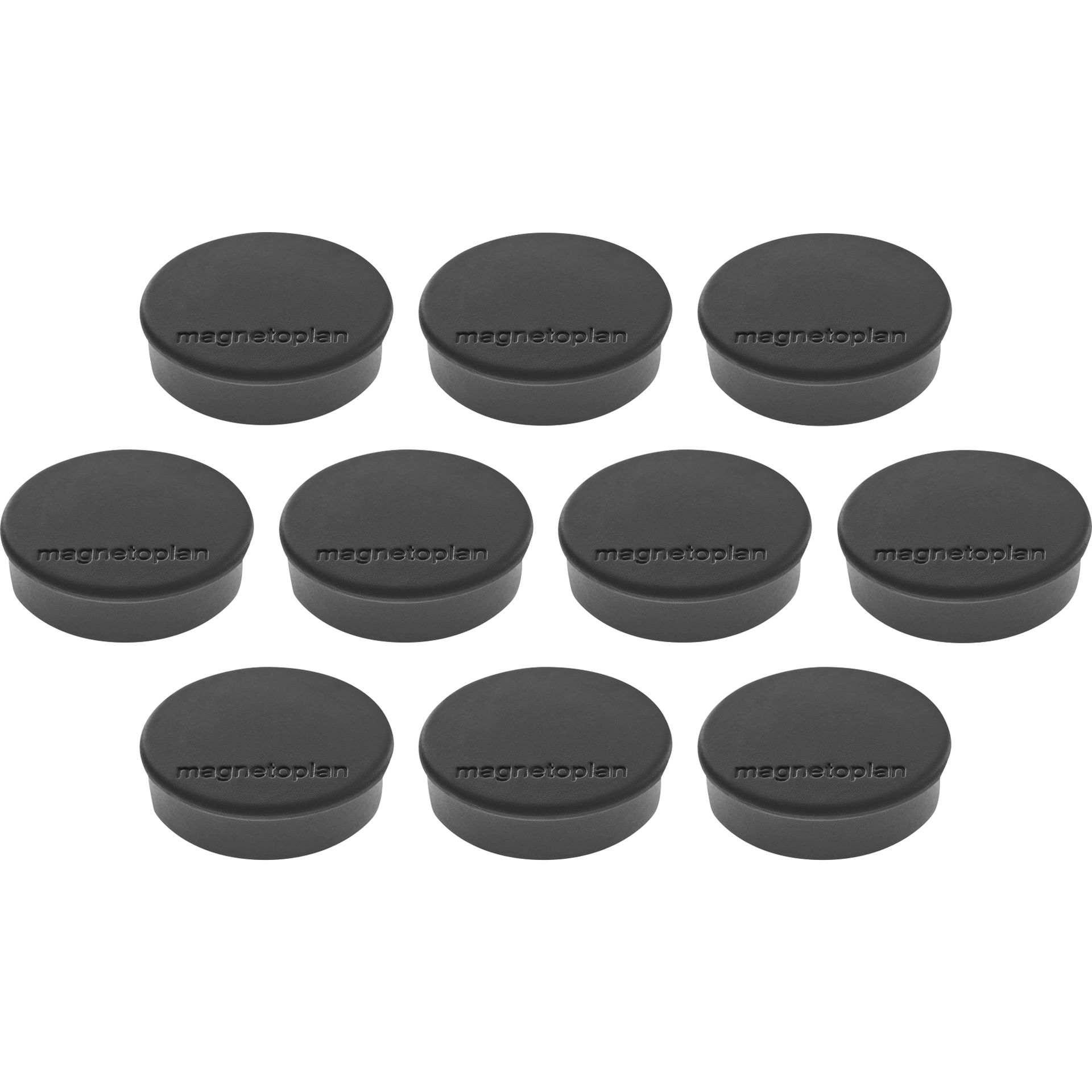 Magnet Discofix Hobby 25mm schwarz 10 St./Pack.