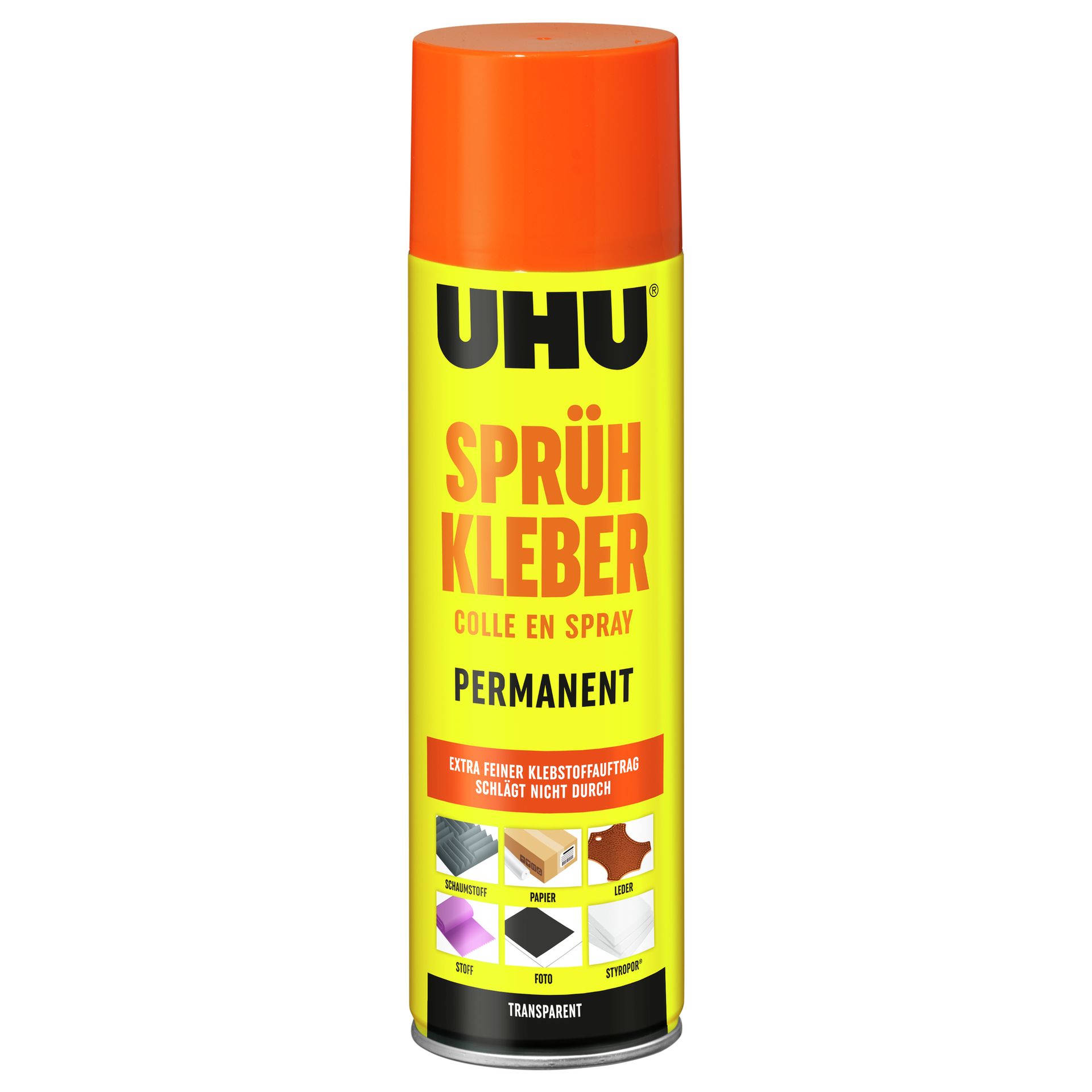 Sprühkleber 500ml Dose transparent