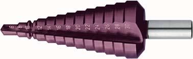 Stufenbohrer Universal HSS TiAlN 12-20mm FORMAT