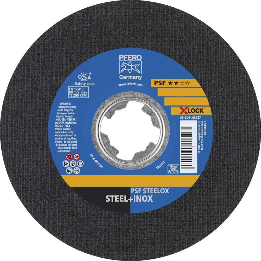 Trennscheibe PSF X-LOCK STEELOX 115x1mm Pferd