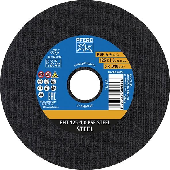 Trennscheibe gerade A24PPS 178x3mm PFERD