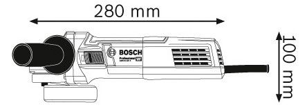 BOSCH Winkelschleifer, Ø: 125mm