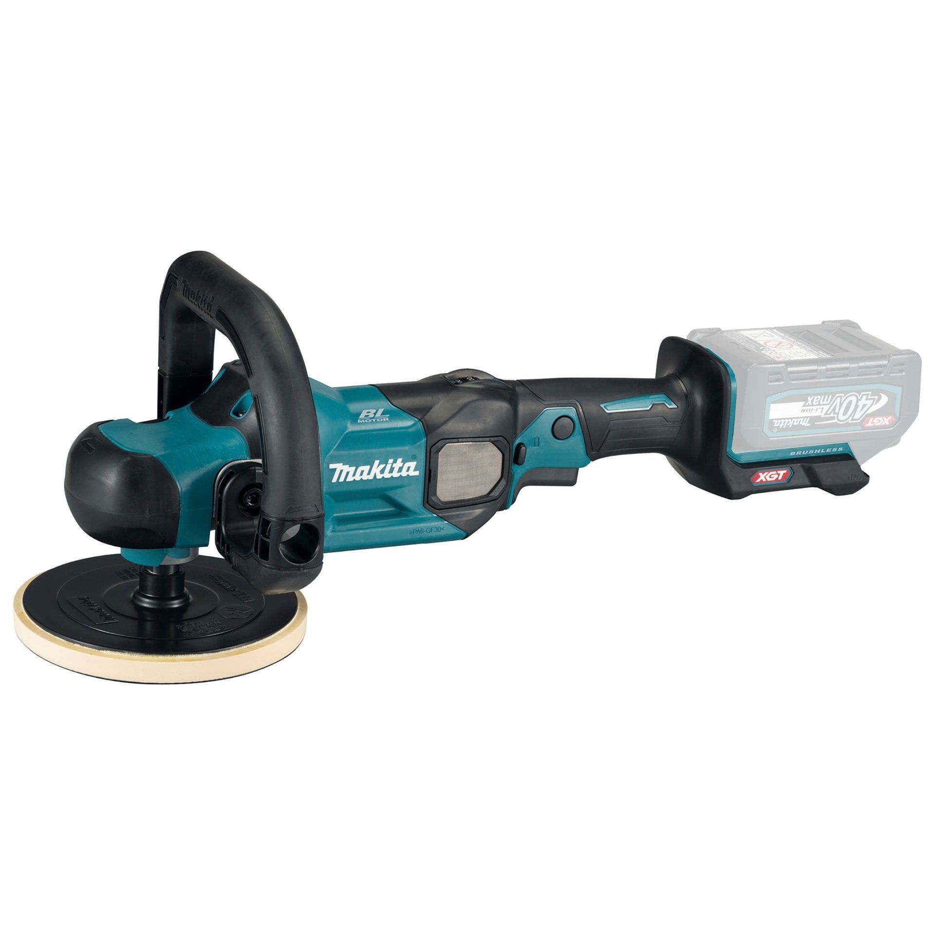 Makita Akku-Poliermaschine PV001GZ 40V max.