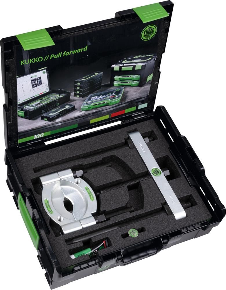 Abzieh-Trenn-Satz Universal mit Hydraulikpresse KUKKO
