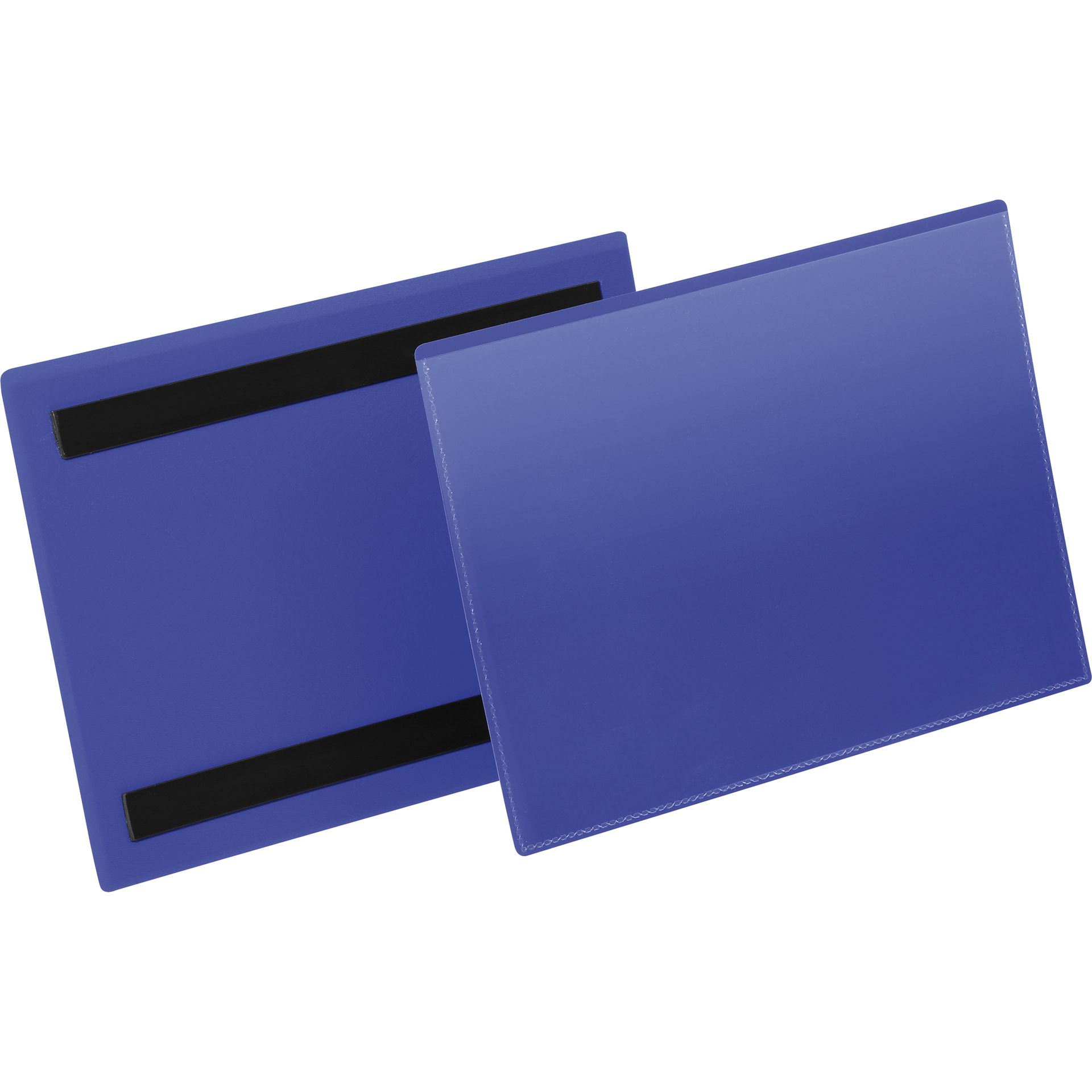 Kennzeichnungstasche A5 quer magn. d.bl 50 St./Pack.