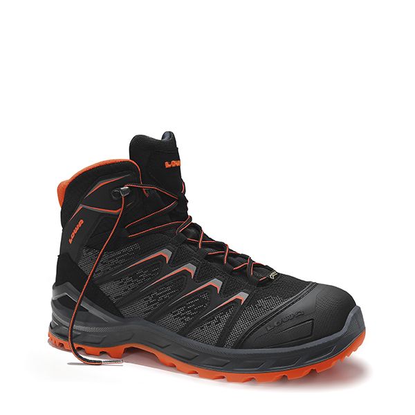 Sicherheitsschnürstiefel LARROX Work GTX® black Mid S3 WR, Gr. 39