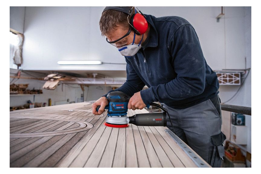 BOSCH Exzenterschleifer in L-Boxx