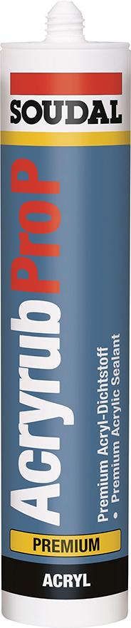 ACRYRUB P 310ml weiß SOUDAL