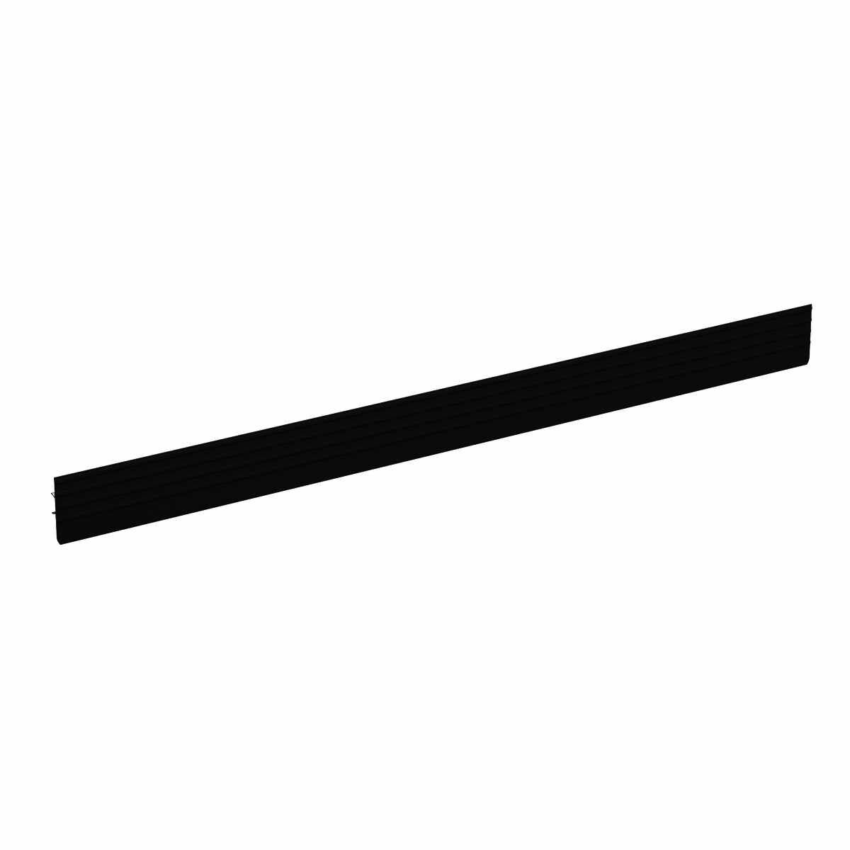 Abdeckprofil , schwarz, 736 mm